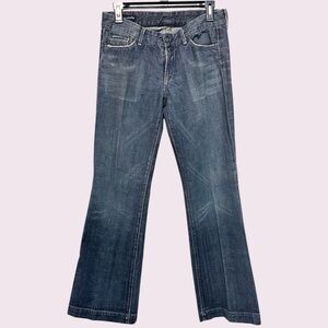 Y2k citizens of humanity Faye low rise flare jeans